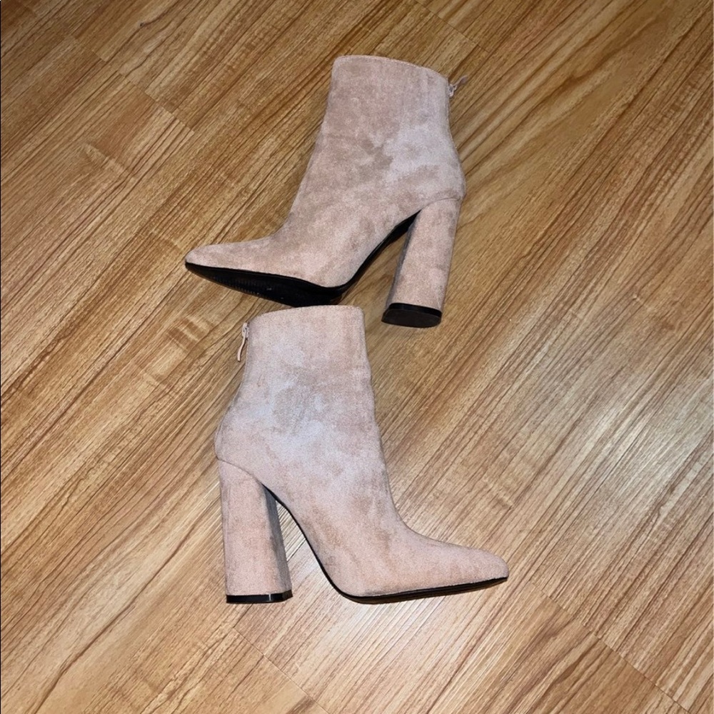nude booties
